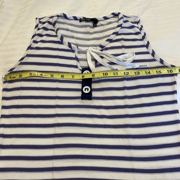 Marc Aurel striped sleeveless top - Picture 5 of 6